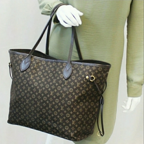 LOUIS VUITTON MINI LIN NEVERFULL MM - Picture 2 of 8
